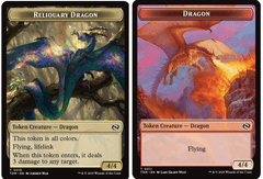 Reliquary Dragon // Dragon (0011) Double-Sided Token